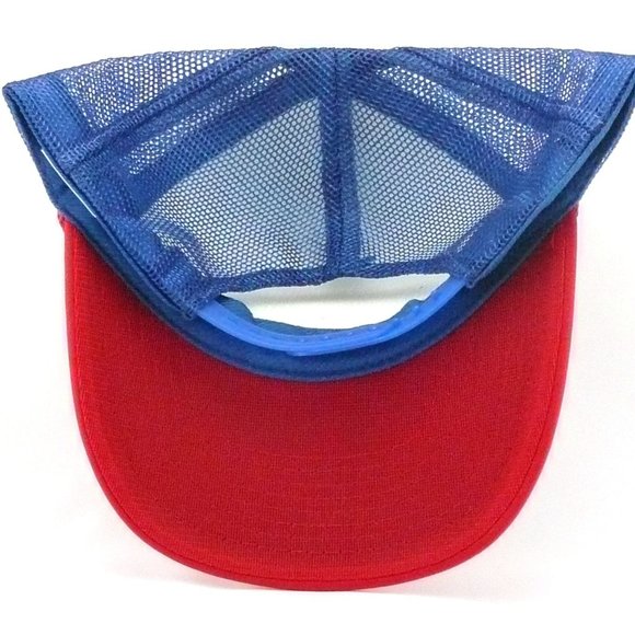 Vintage Slush Puppie Trucker Hat Mesh Hat adjustable Snap Back Cap Blue - Picture 2 of 3